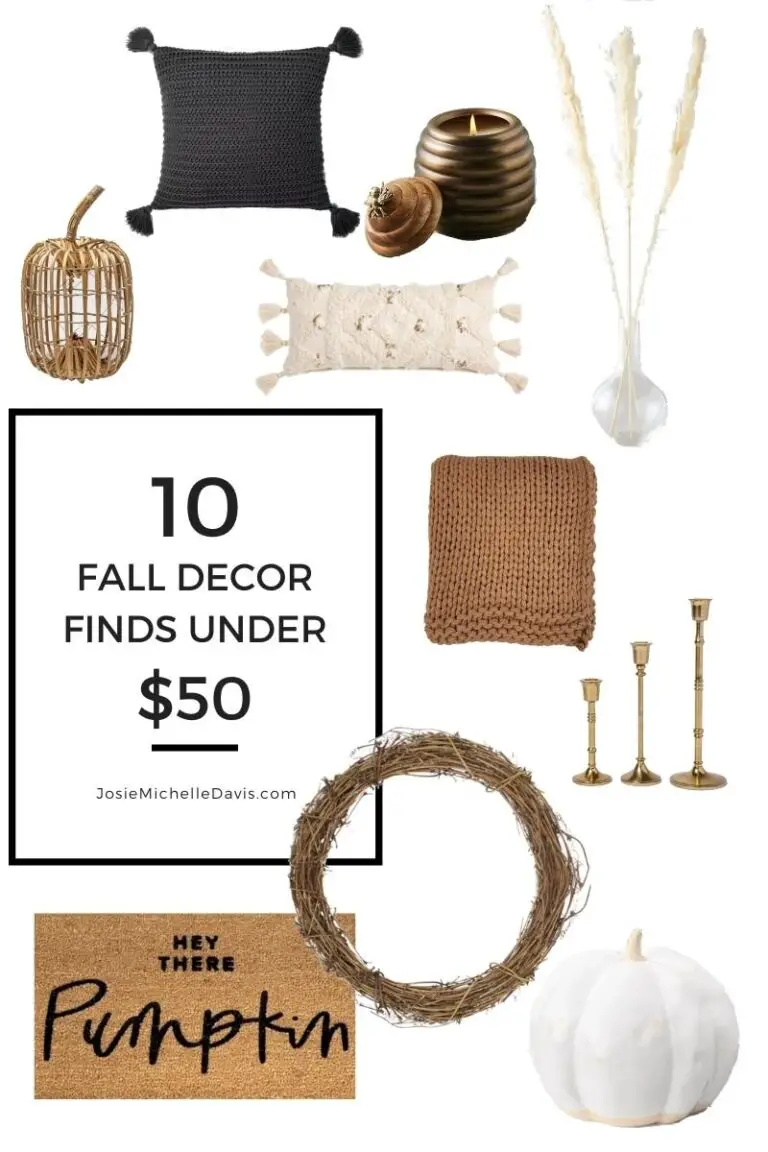 10 Fall Decor Finds under $50