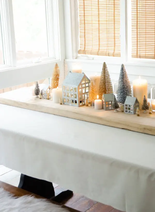 DIY Simple Christmas Table for all Winter Long