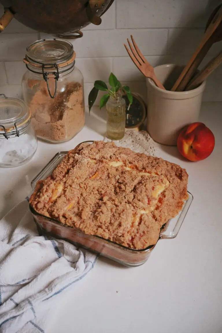 Peach Coffee Cake