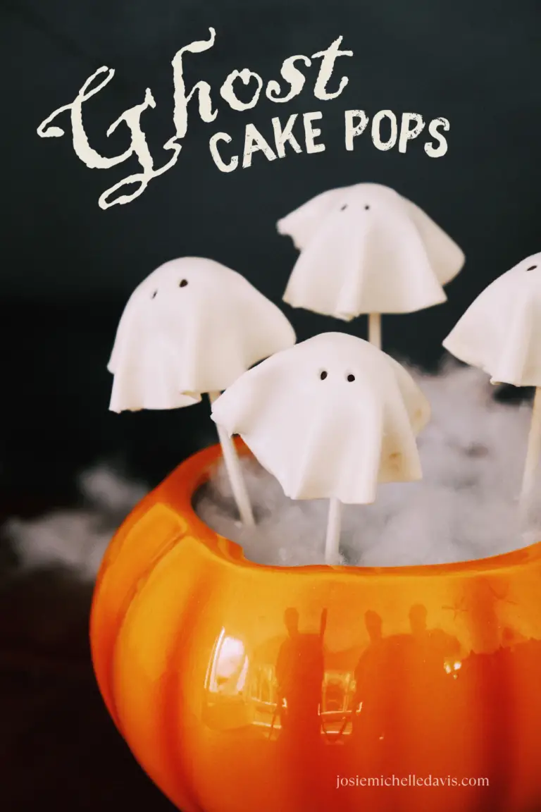 Ghost Cake Pop Tutorial